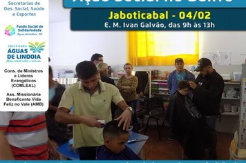 Jaboticabal recebe primeira Ação Social no Bairro de 2018