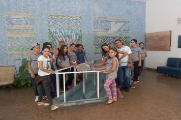 Alunos da Escola Municipal Ivan Galvão de Franca participam de visita técnica ao Balneário de Águas de Lindóia
