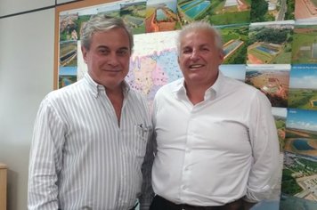 Vice-prefeito solicita ampliação de ETE junto ao DAEE