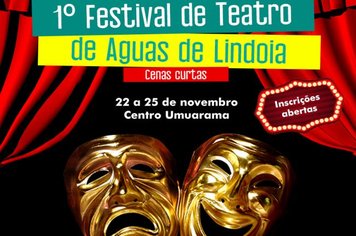Prefeitura abre inscrições para Festival de Teatro
