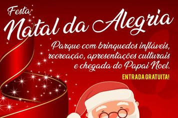 Prefeitura de Águas de Lindoia realiza Festa de Natal no dia 8 de dezembro