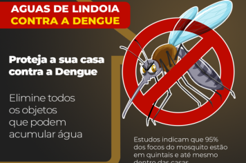 Águas de Lindoia intensifica ações de combate à Dengue