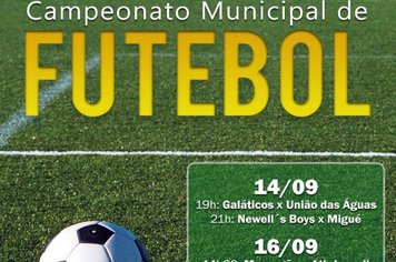 Municipal de Futebol: Veterano vence na estreia e divide a liderança com Migué e Bela Vista