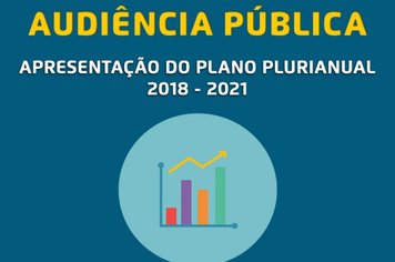 Audiência pública apresenta proposta para Plano Plurianual