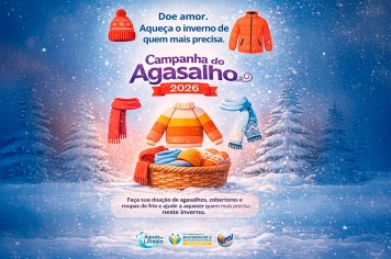 Campanha do Agasalho 2026 é lançada em Águas de Lindóia com foco em ampliar atendimento às famílias em vulnerabilidade 