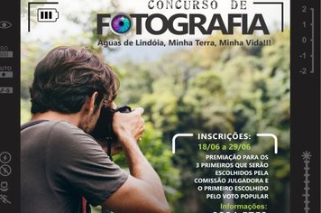 Prefeitura lança concurso de fotografia para marcar aniversário de fundação de Águas de Lindoia