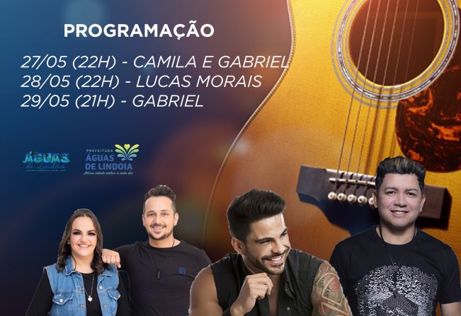 Festa do Sertão termina nesta semana com show com Gabriel
