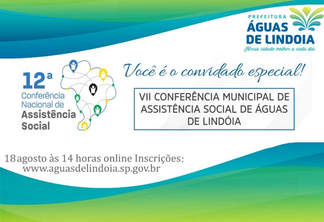 Conferência de Assistência Social acontecerá no dia 18 de agosto