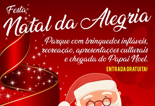 Prefeitura de Águas de Lindoia realiza Festa de Natal no dia 8 de dezembro