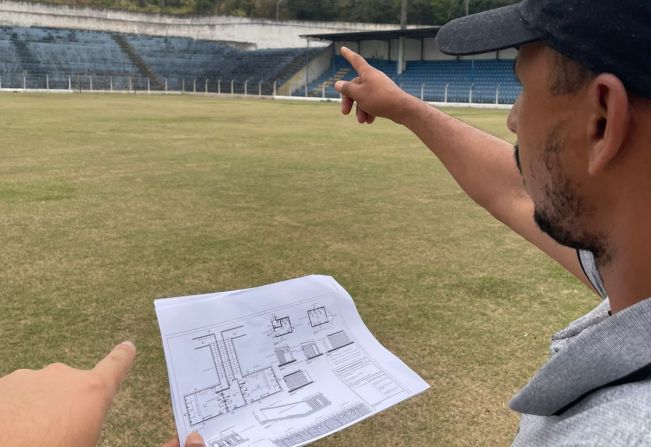 REFORMA DO ESTÁDIO COMEÇA EM POUCOS DIAS