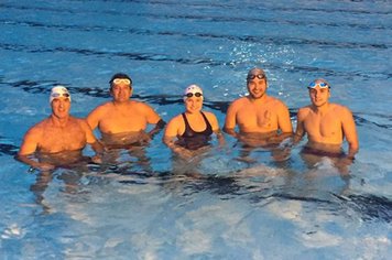 Atletas lindoienses disputam etapa do Circuito de Maratona Aquatica