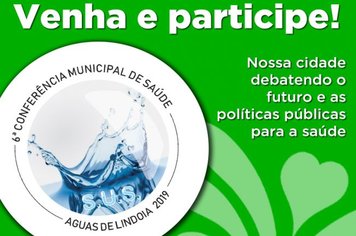Prefeitura realiza Conferência Municipal de Saúde no dia 3 de abril