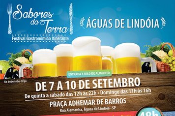Festival Sabores da Terra em Águas de Lindoia traz aulas-show com chef Ivan Achcar e o MasterChef Fernando Kawazaki