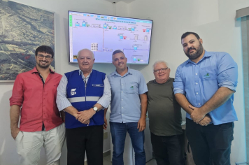 Reunião entre SAAE e SP Águas discute obras de infraestrutura hídrica em Águas de Lindóia