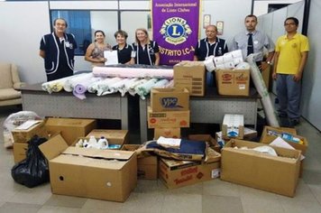 Fundo Social de Águas de Lindóia recebe doações do Distrito LC-4 do Lions Clube