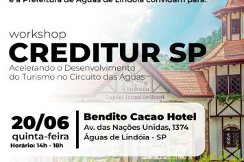Workshop apresenta opções de crédito para impulsionar empresas do ramo do turismo