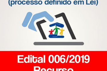 EDITAL PARA CONHECIMENTO PÚBLICO N° 006/2019