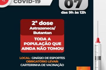 Águas de Lindoia amplia calendário da semana para vacinação contra a Covid-19