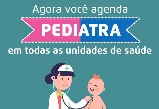 Prefeitura anuncia reorganização de atendimento de pediatras nas unidades de saúde