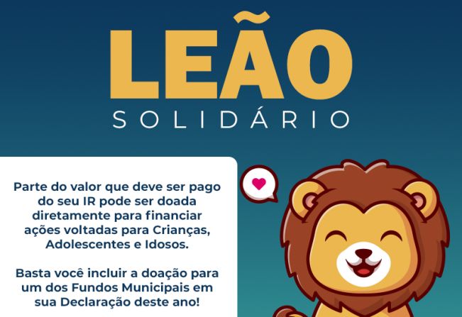 Pessoas físicas podem doar parte do IR devido ao Fundo Municipal da Pessoa Idosa de Águas de Lindoia