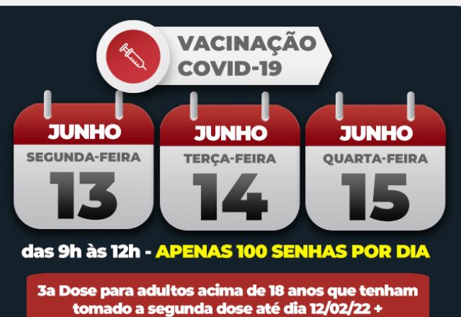 Covid-19: Prefeitura inicia aplicação de quarta dose para trabalhadores da saúde e adultos acima de 50 anos