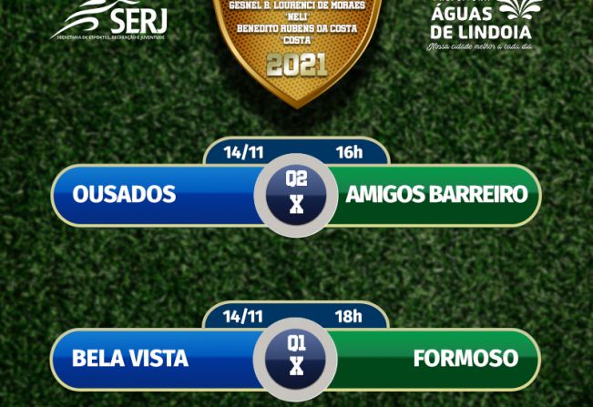 Definidas finais do Campeonato Municipal de Futebol